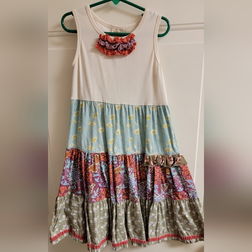Matilda Jane Ruffle Floral Tiered Tank Dress